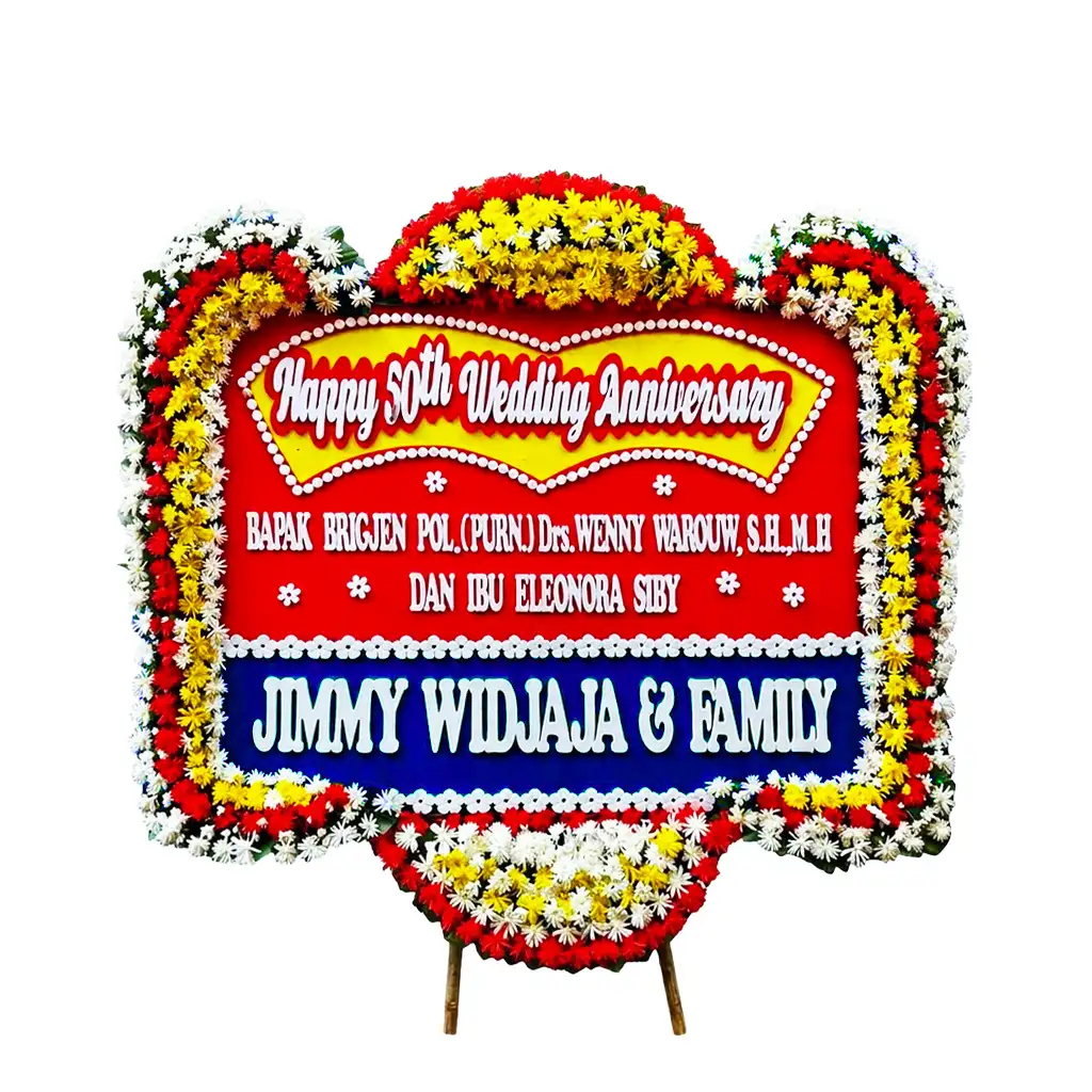 Bunga Papan Anniversary Jakarta PAJ-30