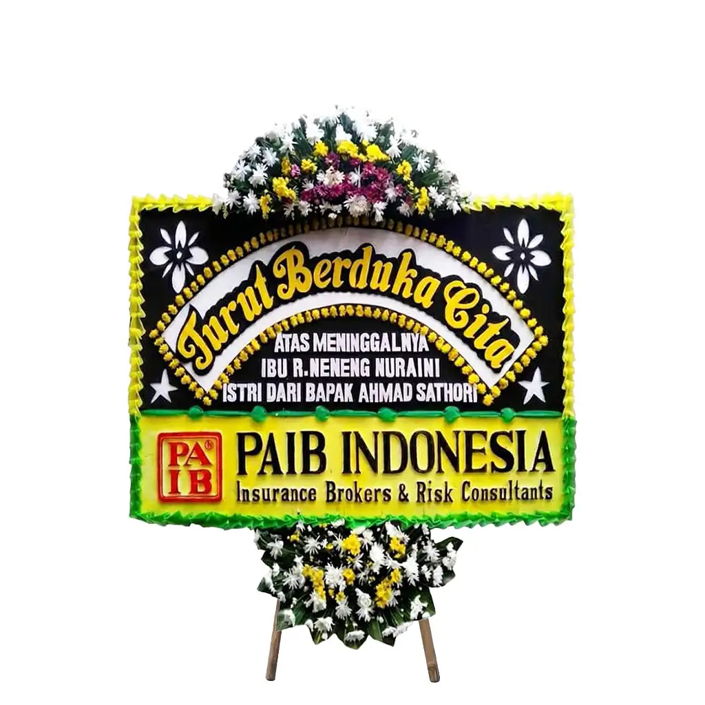 Bunga Papan Duka Cita Jakarta, Depok, Tangerang, Bekasi, Bogor