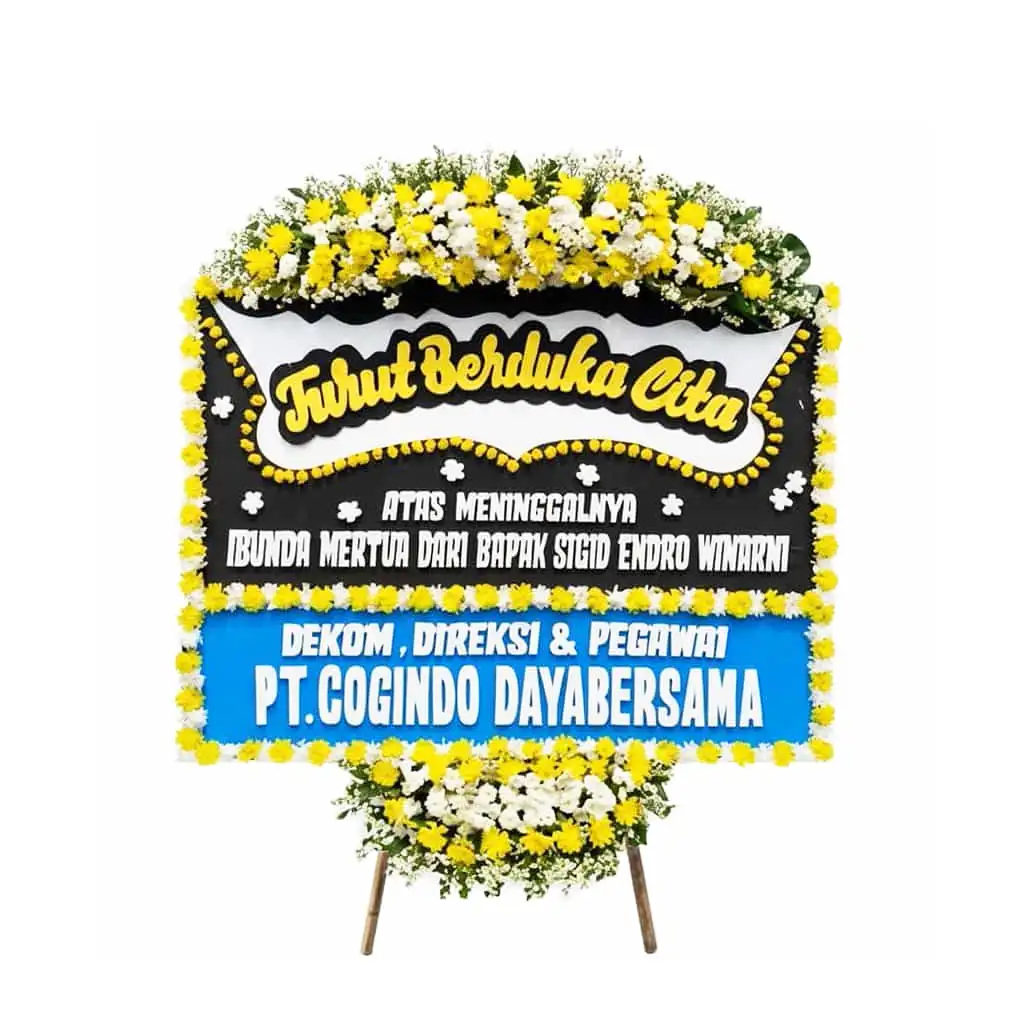 Bunga Papan Duka Cita Jakarta, Depok, Tangerang, Bekasi, Bogor