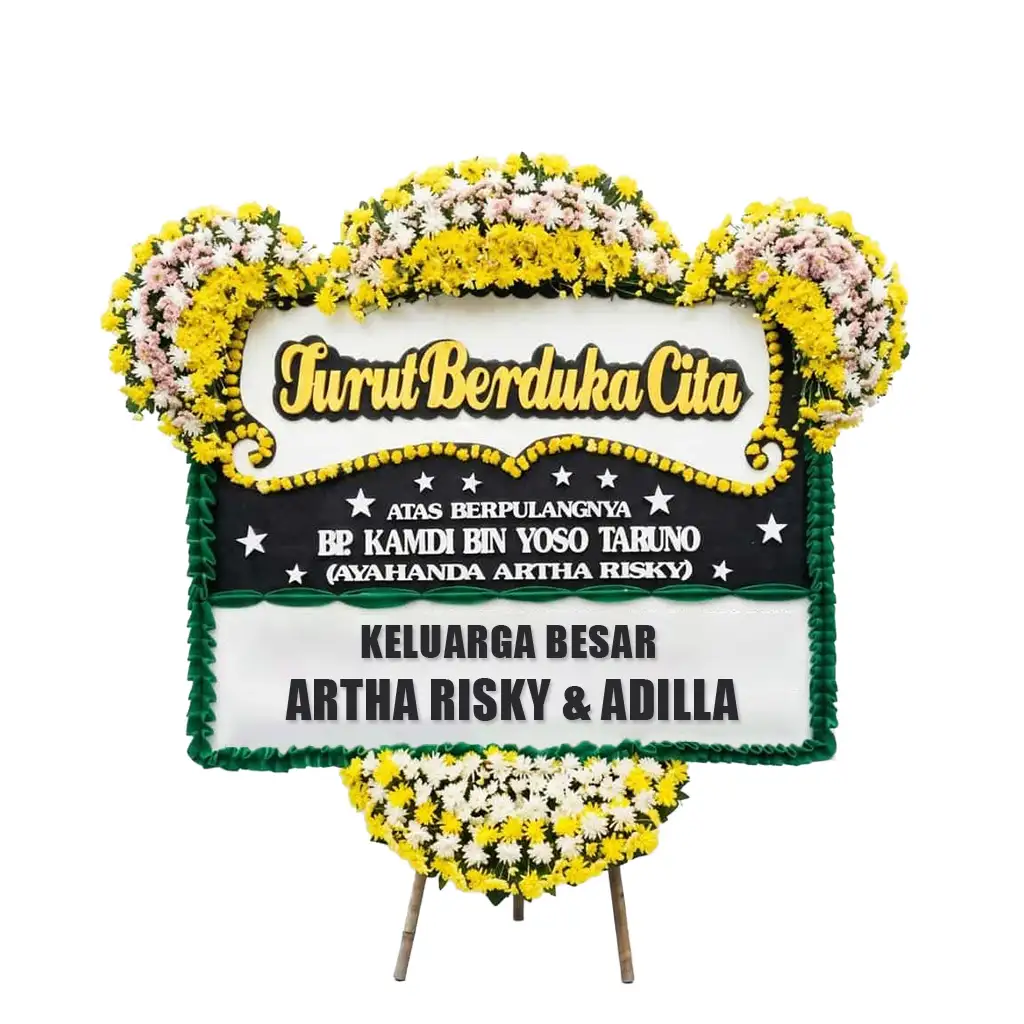 Bunga Papan Duka Cita Jakarta PDJ-27