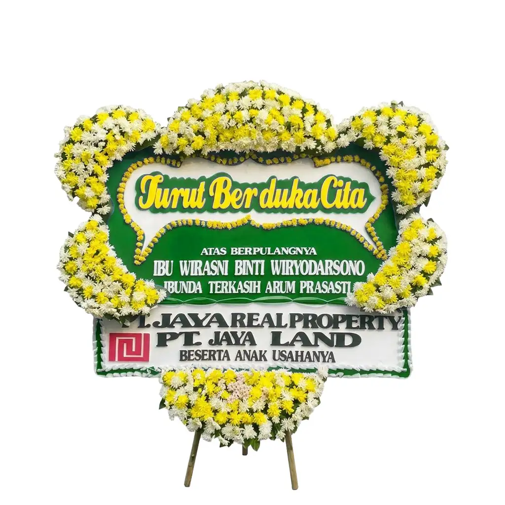 Bunga Papan Duka Cita Jakarta, Depok, Tangerang, Bekasi, Bogor