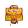 karangan bunga papan pernikahan | happy wedding jakarta