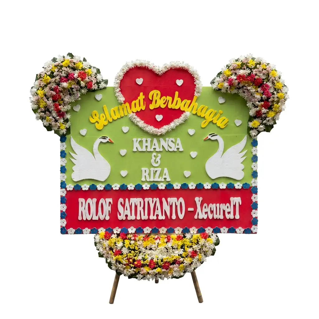 Bunga Papan Pernikahan Bogor PPBG-16