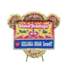 karangan bunga papan pernikahan | happy wedding jakarta
