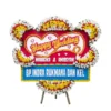 karangan bunga papan pernikahan | happy wedding jakarta