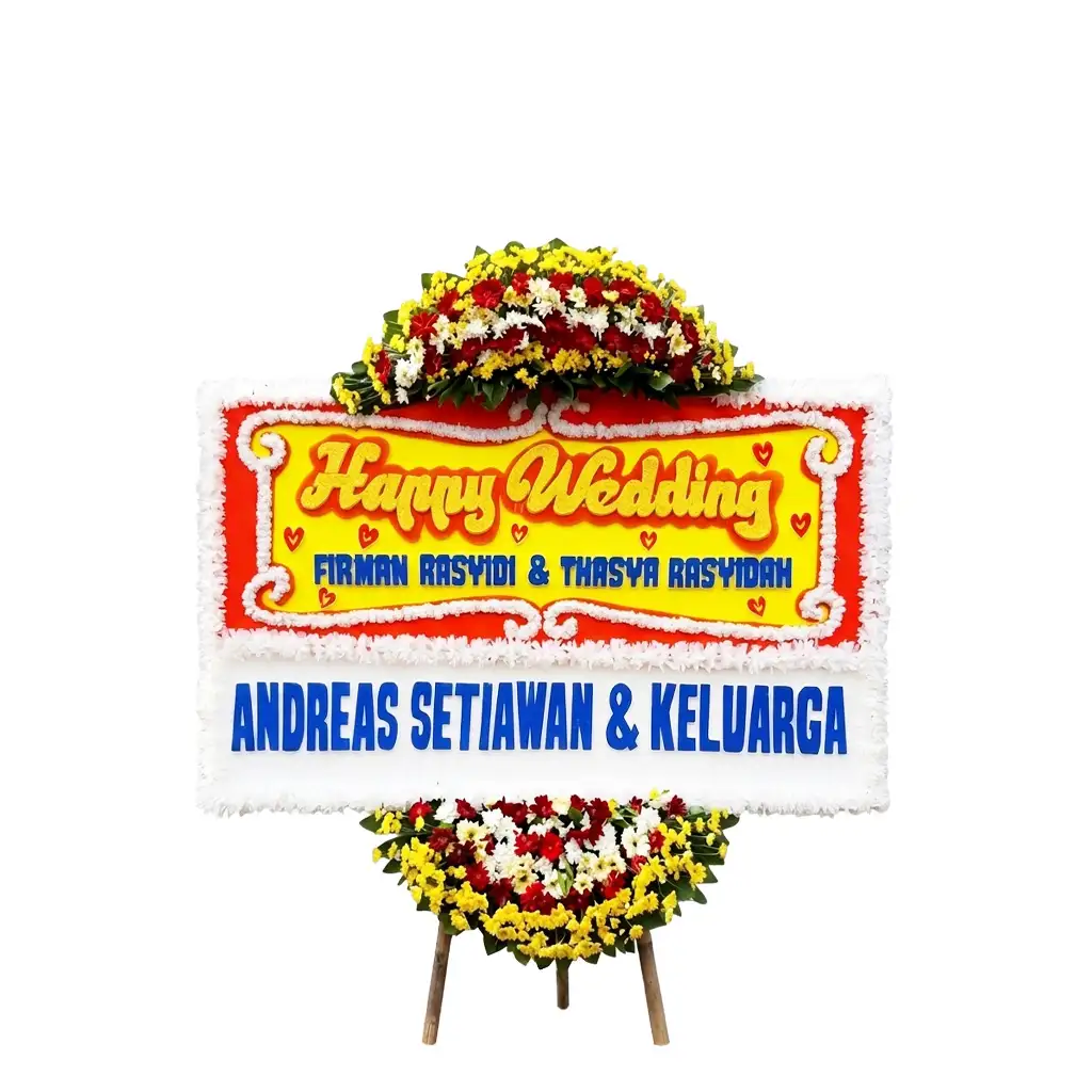 Bunga Papan Pernikahan Bogor PPBG-49