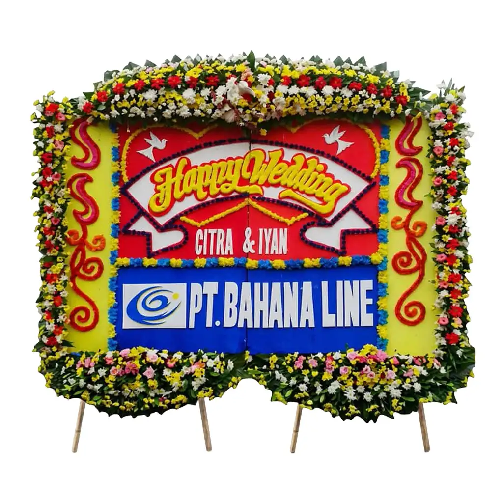 Bunga Papan Pernikahan Bogor PPBGJ-03