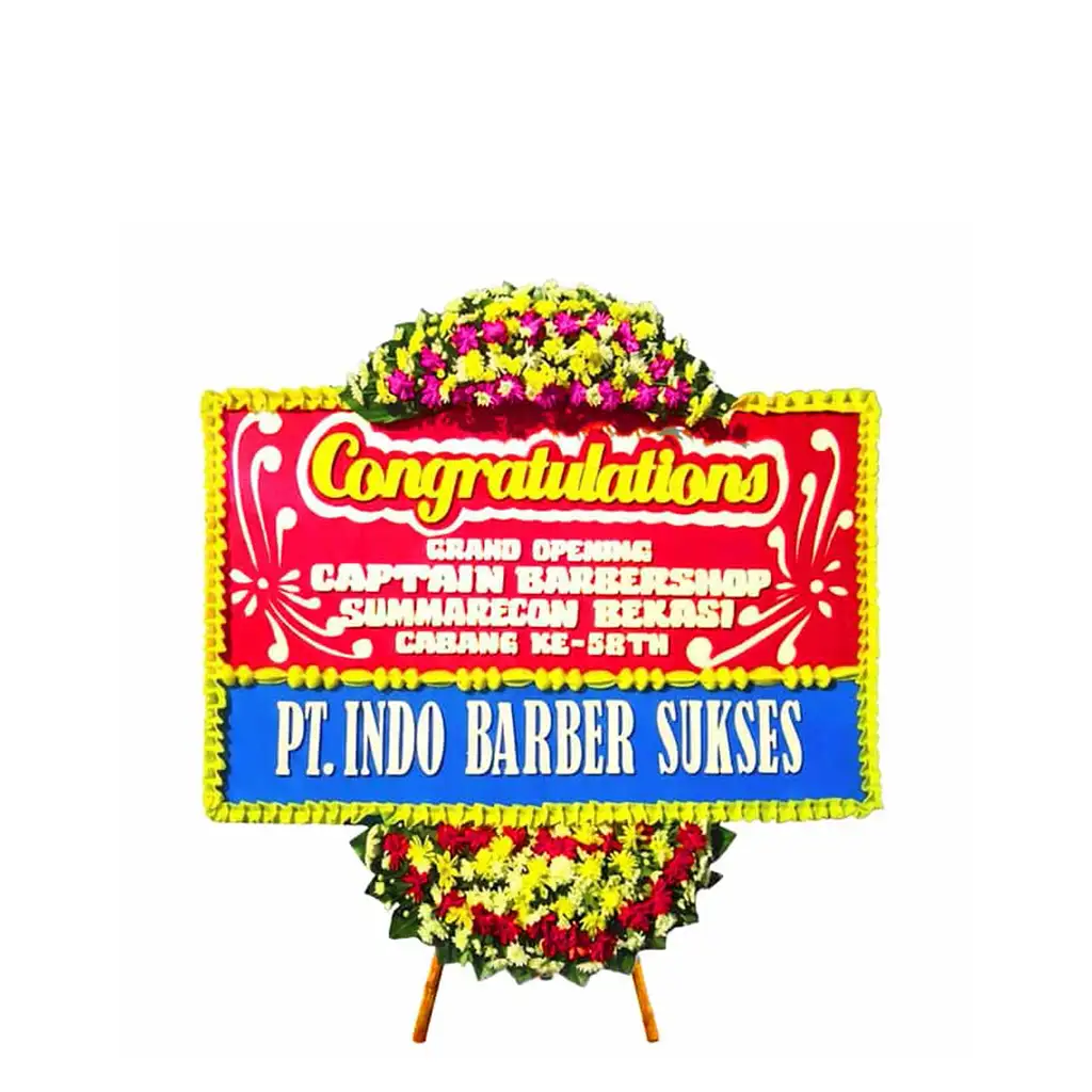 Bunga Papan Selamat Jakarta PSJ-04