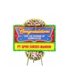 karangan bunga papan selamat & sukses | congratulations | peresmian | grand opening | pelantikan | sertijab | anniversary | ulang tahun | dirgahayu jakarta