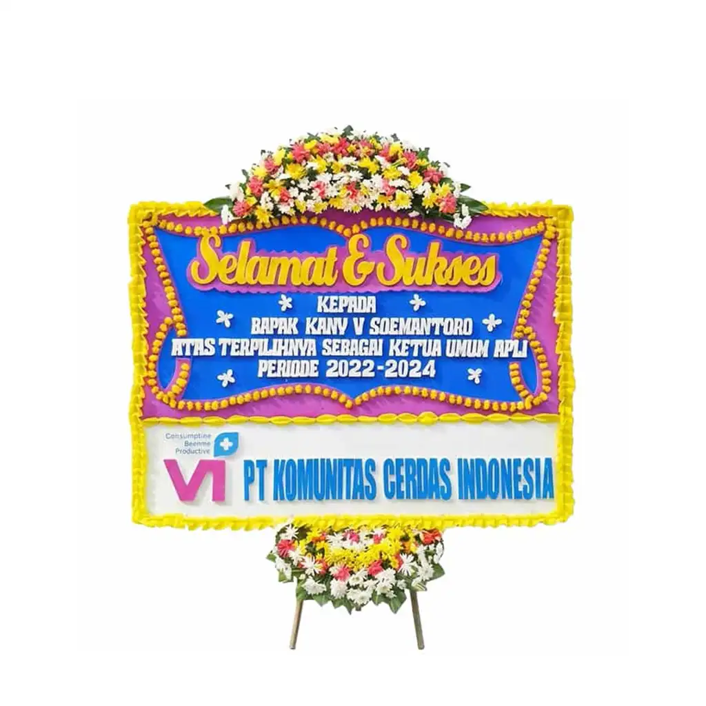 Bunga Papan Selamat Jakarta PSJ-11