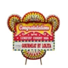 karangan bunga papan selamat & sukses | congratulations | peresmian | grand opening | pelantikan | sertijab | anniversary | ulang tahun | dirgahayu jakarta