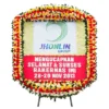 karangan bunga papan selamat & sukses | congratulations | peresmian | grand opening | pelantikan | sertijab | anniversary | ulang tahun | dirgahayu jakarta